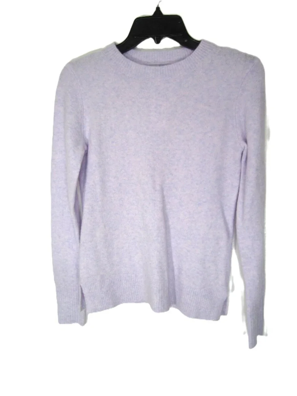 J. Crew Size XXS NEW Heathered Lavender Extra Soft Sweater Wool Acrylic Blend
